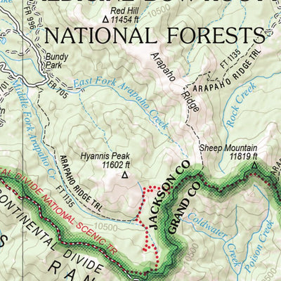 Colorado Atlas & Gazetteer Page 27 Preview 3
