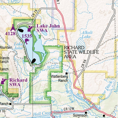 Colorado Atlas & Gazetteer Page 17 Preview 2