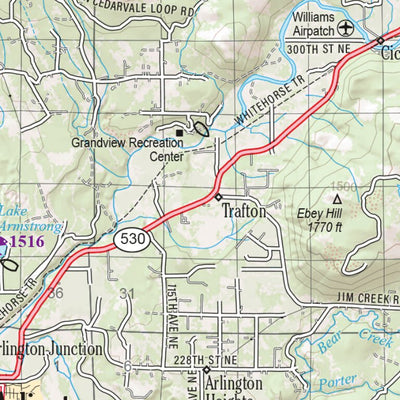 Washington Atlas & Gazetteer Page 32 Preview 2
