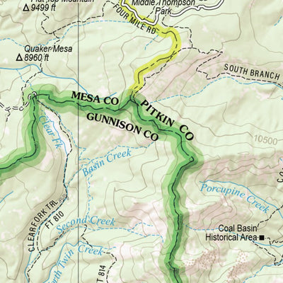 Colorado Atlas & Gazetteer Page 45 Preview 2