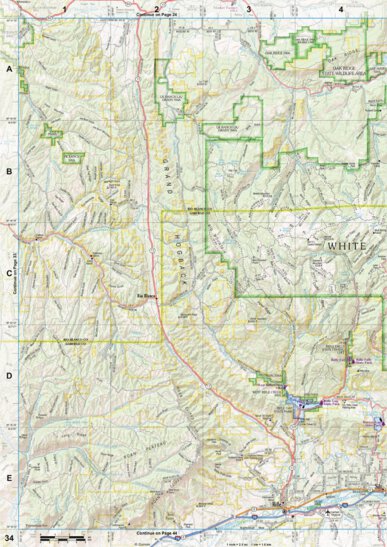 Colorado Atlas & Gazetteer Page 34 Preview 1