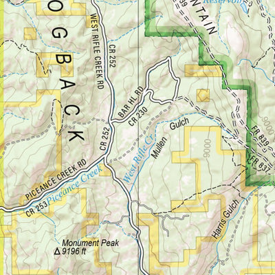 Colorado Atlas & Gazetteer Page 34 Preview 2