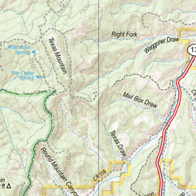 Colorado Atlas & Gazetteer Page 32 Preview 2