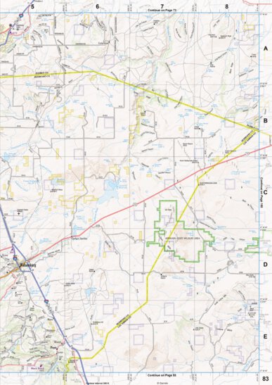 Colorado Atlas & Gazetteer Page 83 Preview 1