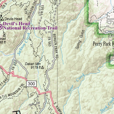 Colorado Atlas & Gazetteer Page 50 Preview 2