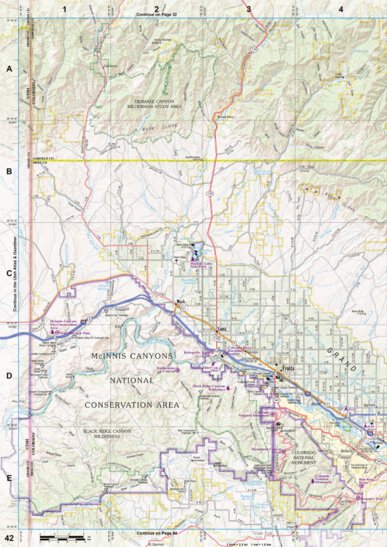 Colorado Atlas & Gazetteer Page 42 Preview 1