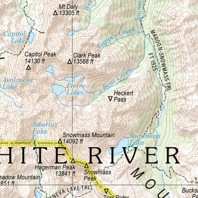 Colorado Atlas & Gazetteer Page 46 Preview 3