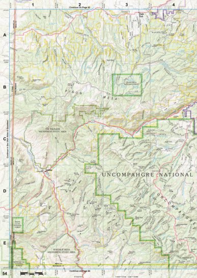 Colorado Atlas & Gazetteer Page 54 Preview 1