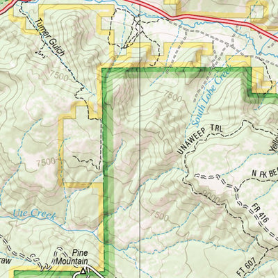 Colorado Atlas & Gazetteer Page 54 Preview 2