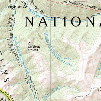 Colorado Atlas & Gazetteer Page 38 Preview 2