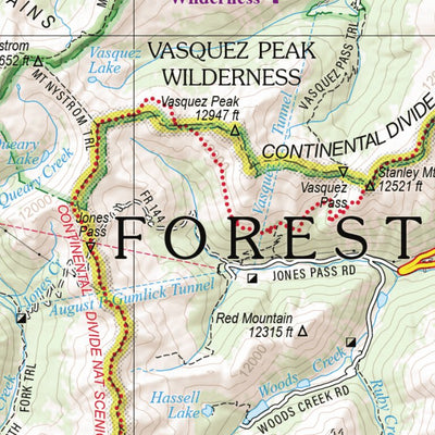 Colorado Atlas & Gazetteer Page 38 Preview 3
