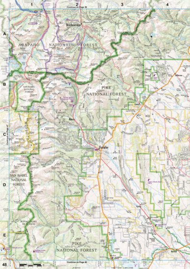 Colorado Atlas & Gazetteer Page 48 Preview 1