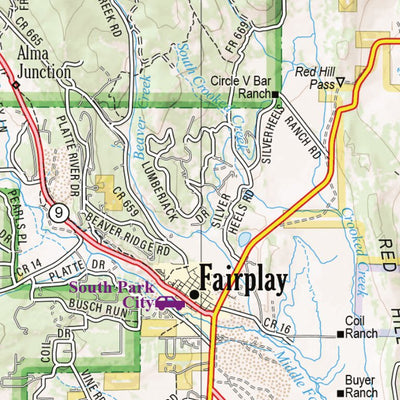 Colorado Atlas & Gazetteer Page 48 Preview 2
