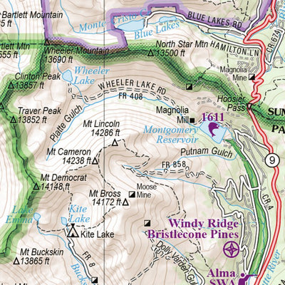 Colorado Atlas & Gazetteer Page 48 Preview 3