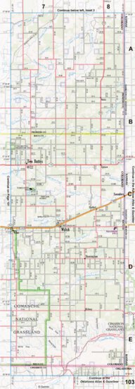 Colorado Atlas & Gazetteer Page 103 Inset 4 Preview 1