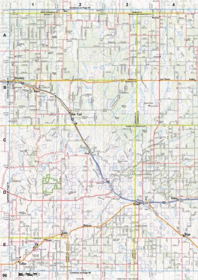 Colorado Atlas & Gazetteer Page 96 Preview 1