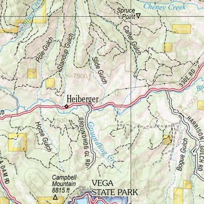 Colorado Atlas & Gazetteer Page 44 Preview 3
