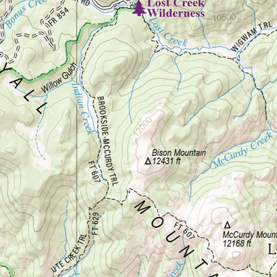 Colorado Atlas & Gazetteer Page 49 Preview 2