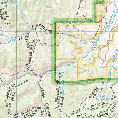 Colorado Atlas & Gazetteer Page 69 Preview 3