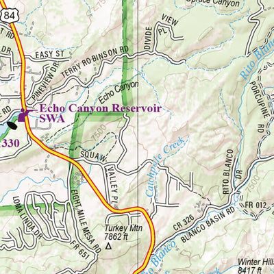 Colorado Atlas & Gazetteer Page 88 Preview 2