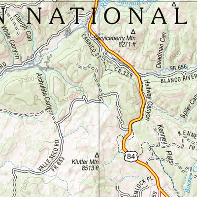 Colorado Atlas & Gazetteer Page 88 Preview 3