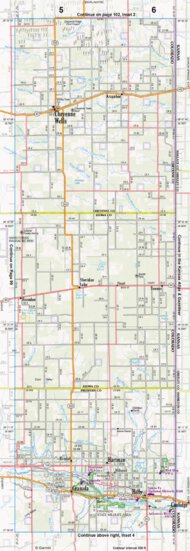 Colorado Atlas & Gazetteer Page 103 Inset 3 Preview 1