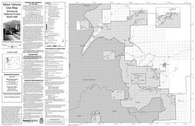 Shoshone NF - MVUM - Map Bundle Preview 2