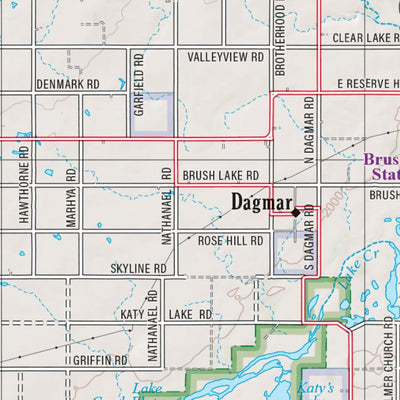Montana Atlas & Gazetteer Page 34 Preview 2
