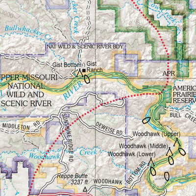 Montana Atlas & Gazetteer Page 44 Preview 3