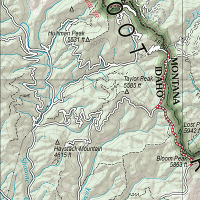 Montana Atlas & Gazetteer Page 36 Preview 2