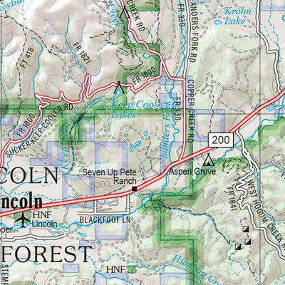 Montana Atlas & Gazetteer Page 56 Preview 2