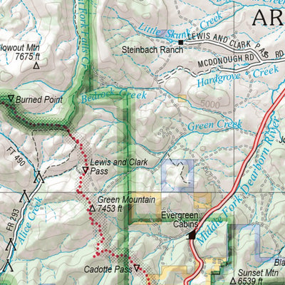 Montana Atlas & Gazetteer Page 56 Preview 3
