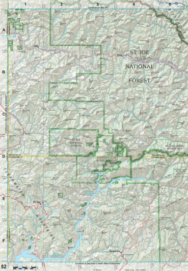 Montana Atlas & Gazetteer Page 52 Preview 1