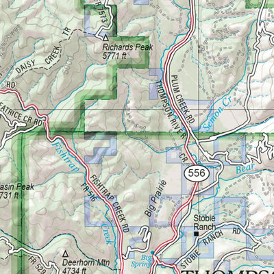 Montana Atlas & Gazetteer Page 37 Preview 2