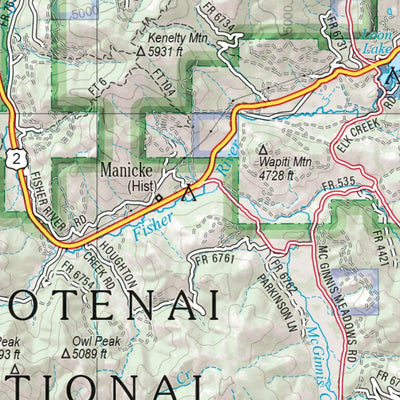 Montana Atlas & Gazetteer Page 37 Preview 3