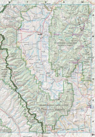 Montana Atlas & Gazetteer Page 81 Preview 1