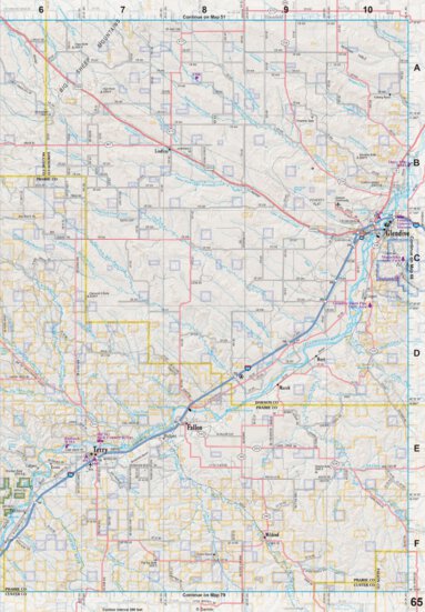 Montana Atlas & Gazetteer Page 65 Preview 1