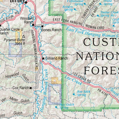 Montana Atlas & Gazetteer Page 89 Preview 3