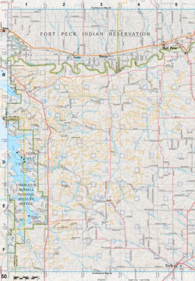 Montana Atlas & Gazetteer Page 50 Preview 1