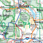 Montana Atlas & Gazetteer Overview Map Preview 3