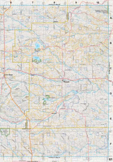 Montana Atlas & Gazetteer Page 61 Preview 1