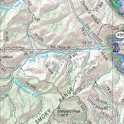 Montana Atlas & Gazetteer Page 22 Preview 2