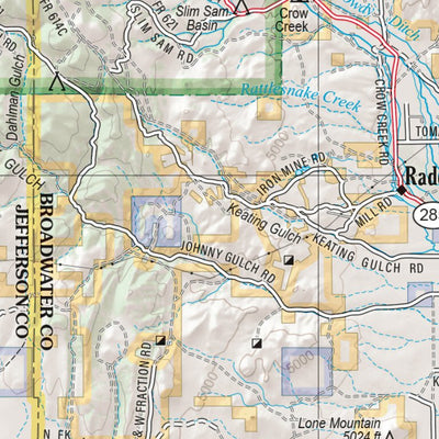 Montana Atlas & Gazetteer Page 71 Preview 2