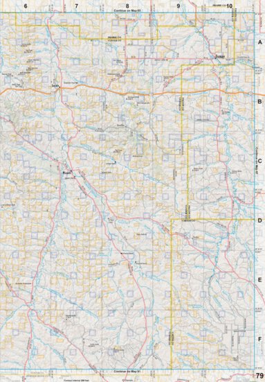 Montana Atlas & Gazetteer Page 79 Preview 1