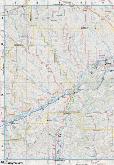 Montana Atlas & Gazetteer Page 76 Preview 1