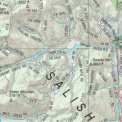 Montana Atlas & Gazetteer Page 21 Preview 2