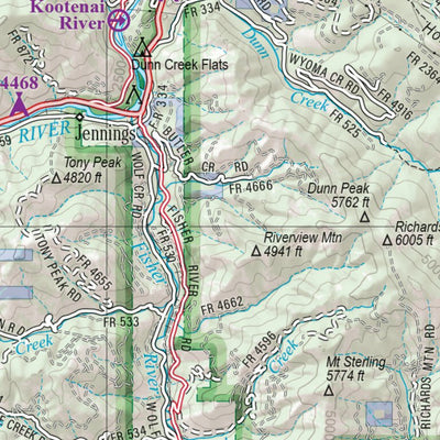 Montana Atlas & Gazetteer Page 21 Preview 3