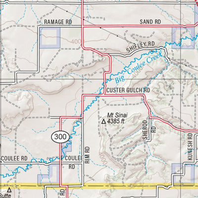 Montana Atlas & Gazetteer Page 74 Preview 2