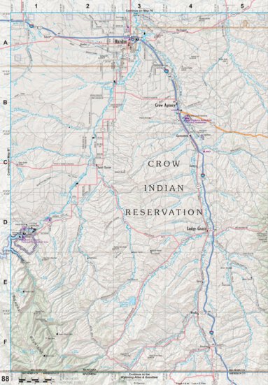 Montana Atlas & Gazetteer Page 88 Preview 1