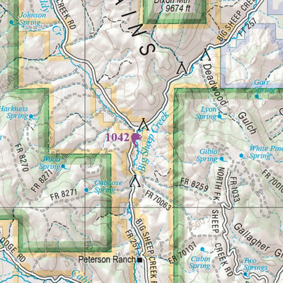 Montana Atlas & Gazetteer Page 93 Preview 3